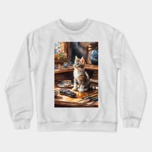 Kitten's treat Crewneck Sweatshirt